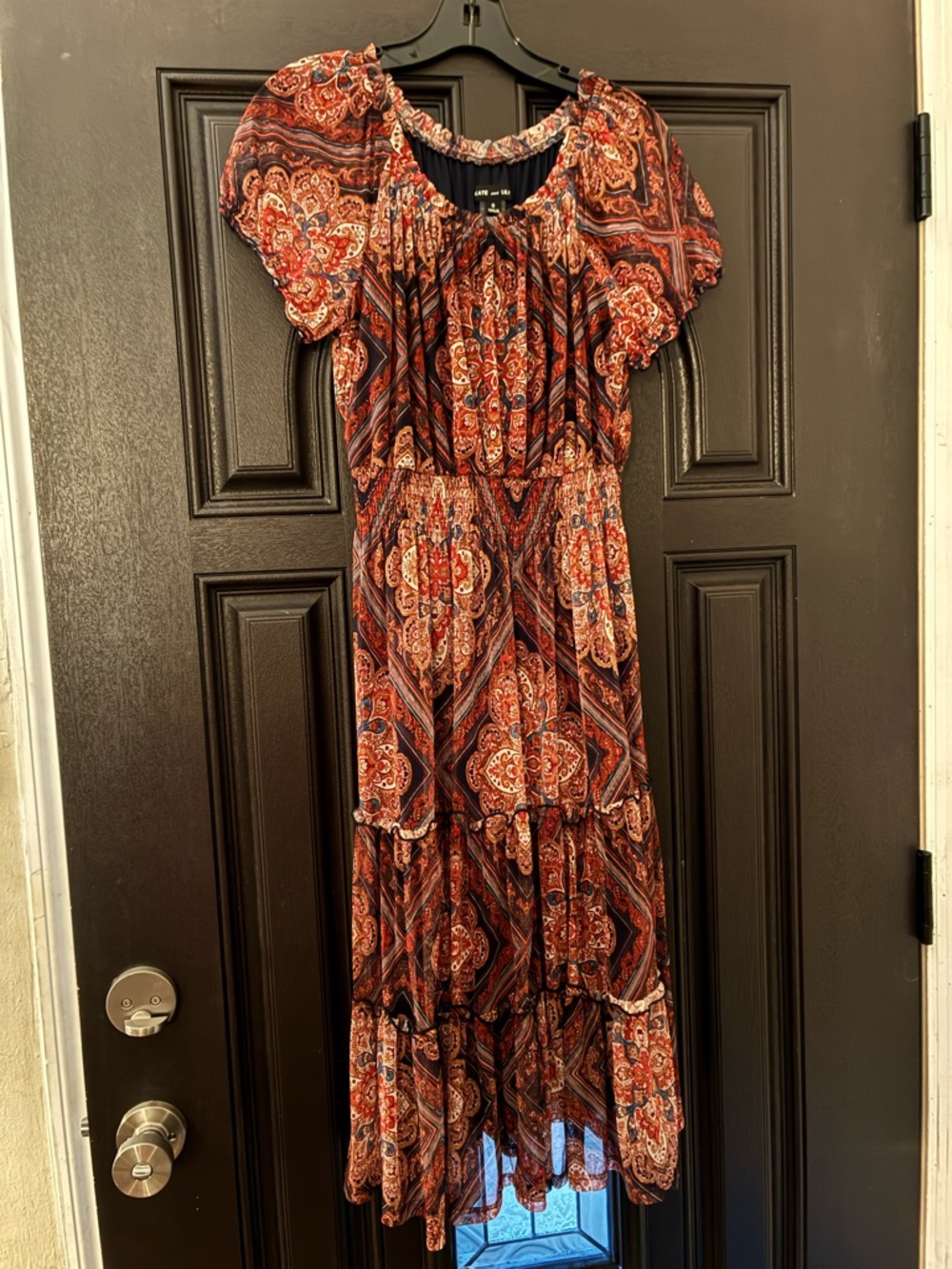 NWOT Kate and Lily Boho Tiered Dress